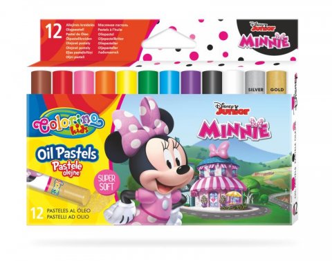 neuveden: Colorino Disney Junior Minnie - olejové pastely 12 barev neuveden: Colorino Disney Junior Minnie - olejové pastely 12 barev
