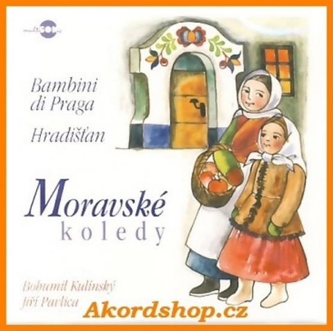 di Praga Bambini: Bambini di Praga & Hradišťan - Moravské koledy - CD di Praga Bambini: Bambini di Praga & Hradišťan - Moravské koledy - CD