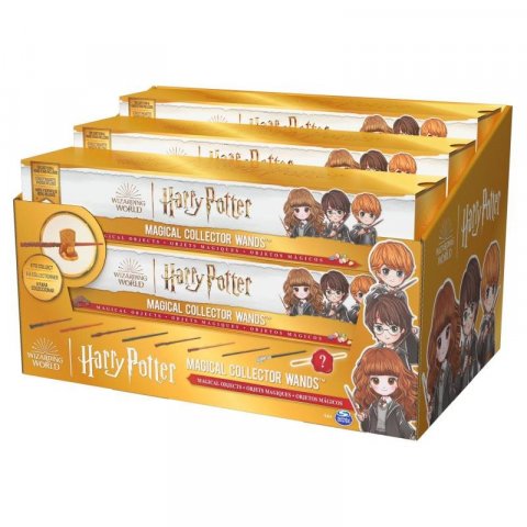 neuveden: Harry Potter - Kouzelnické hůlky s podstavcem (Spin Master)