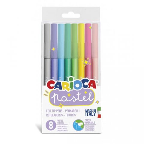 neuveden: CARIOCA pastelové fixy 8 ks neuveden: CARIOCA pastelové fixy 8 ks
