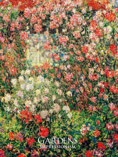 neuveden: Kalendář 2022 - Gardens Impressionism, nástěnný