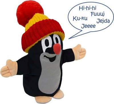 Miler Zdeněk: Krtek maňásek mluvící - červený kulich