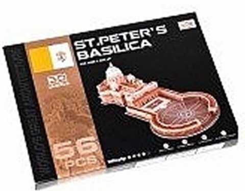 neuveden: Puzzle 3D - Bazilika sv. Petra (56 dílků)