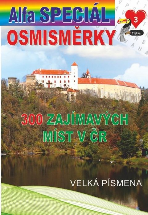 neuveden: Osmisměrky speciál 3/2023 - 300 zajímavých míst ČR