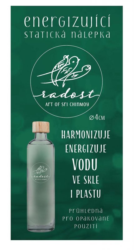 Chinmoy Sri: Energizující statická folie průhledná Chinmoy Sri: Energizující statická folie průhledná