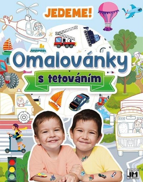 neuveden: Jedeme - Omalovánky s tetováním