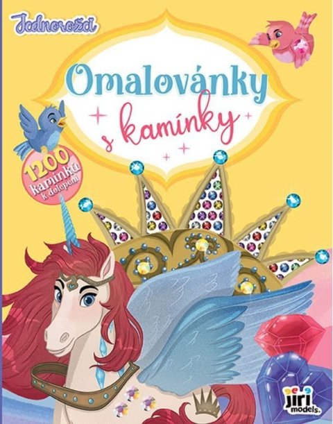 neuveden: Jednorožci - Omalovánky s kamínky