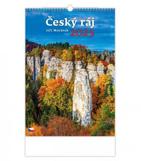 neuveden: Kalendář nástěnný 2025 - Český ráj