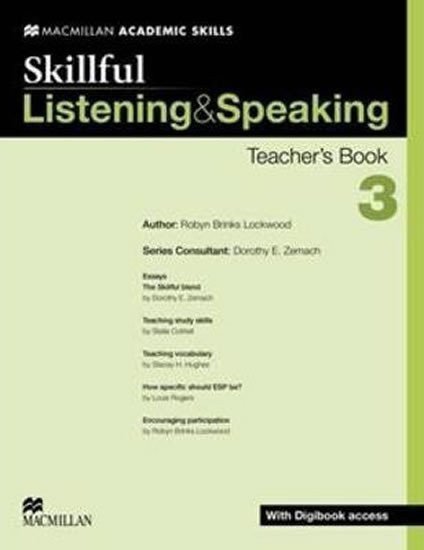 Zemach Dorothy E.: Skillful Listening & Speaking 3: Teacher´s Book + Digibook + Audio CD