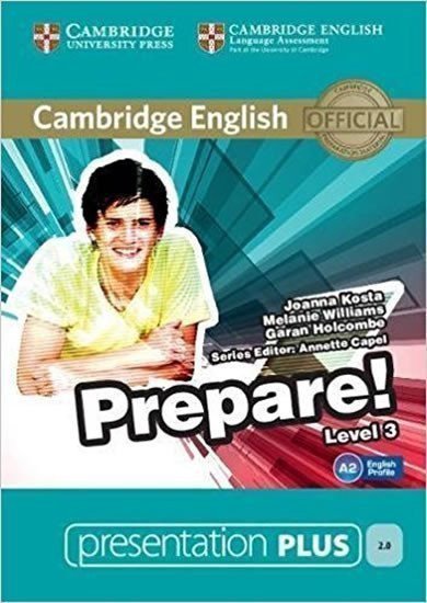 Kosta Joanna: Prepare 3/A2 Presentation Plus DVD-ROM