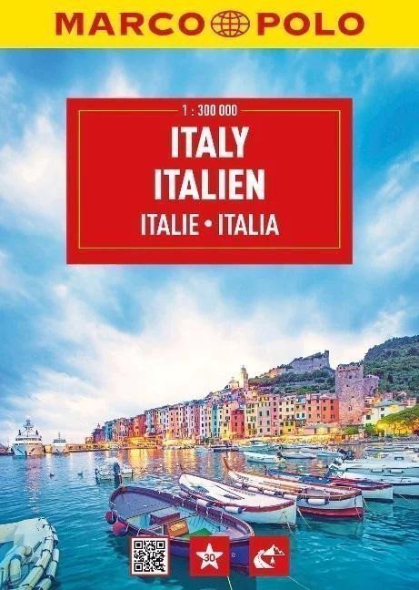neuveden: Itálie 1:300 000 / cestovní atlas MARCO POLO (spirála)