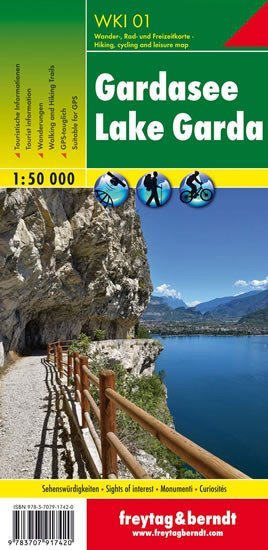 neuveden: WKI 01 Gardasee 1:50 000 / turistická mapa neuveden: WKI 01 Gardasee 1:50 000 / turistická mapa
