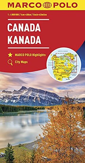 neuveden: Kanada 1:4M/mapa(ZoomSystem)MD