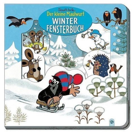 Miler Zdeněk: Der kleine Maulwurf: Winter-Fensterbuch