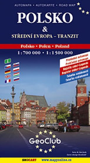 neuveden: Polsko automapa 1:700 000