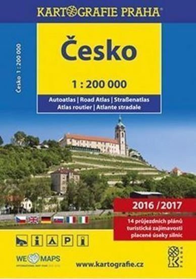 neuveden: Česko - autoatlas/1:200 000, 2016/2017