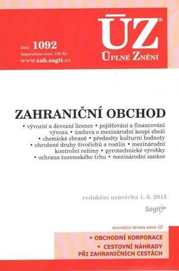neuveden: ÚZ 1092 Zahraniční obchod