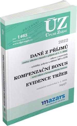 neuveden: ÚZ 1463 Daně z příjmů, Evidence tržeb, 2022