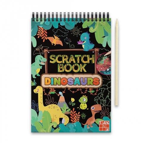 neuveden: Scratch book - Dinosaurus