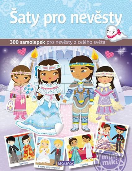 Camel Julie: Šaty pro nevěsty - kniha samolepek Camel Julie: Šaty pro nevěsty - kniha samolepek