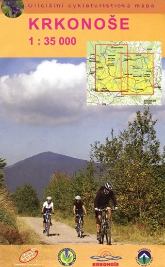 neuveden: Krkonoše 1 : 35T, cykloturistická mapa/10 Turistické mapy pro každého