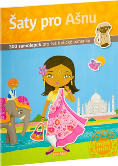 Camel Julie: Šaty pro Ašnu - kniha samolepek Camel Julie: Šaty pro Ašnu - kniha samolepek