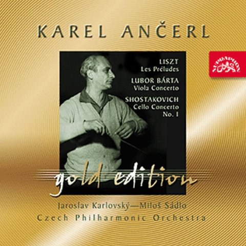 kolektiv autorů: Gold Edition 42 Liszt: Preludia; Bárta: Koncert pro violu; Šostakovič: Konc
