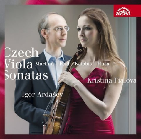 Fialová Kristina: CD Czech Viola Sonatas / České violové sonáty - Martinů, Husa, Kalabis, Fel