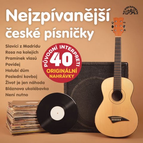 Různí interpreti: Nejzpívanější české písničky -2 CD Různí interpreti: Nejzpívanější české písničky -2 CD
