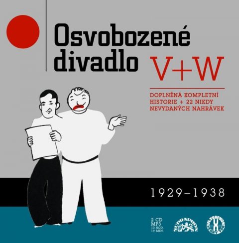 Voskovec Jiří, Werich Jan,: Osvobozené divadlo - 2 CDmp3 Voskovec Jiří, Werich Jan,: Osvobozené divadlo - 2 CDmp3