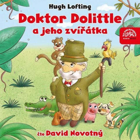 Lofting Hugh: Doktor Dolittle a jeho zvířátka - CDmp3 (Čte David Novotný)