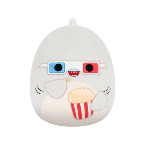 neuveden: Squishmallows Šedý žralok s popcornem - Gordon 35 cm