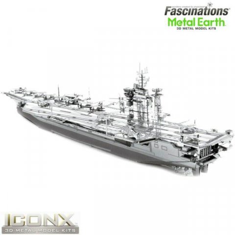 neuveden: Metal Earth 3D kovový model Válečná loď USS T. Roosevelt