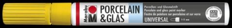 neuveden: Marabu Popisovač na sklo/porcelán 1-2 mm - žlutý