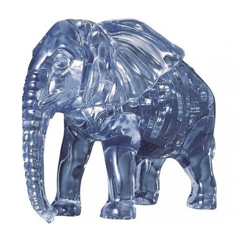 neuveden: 3D Crystal puzzle Slon / 40 dílků