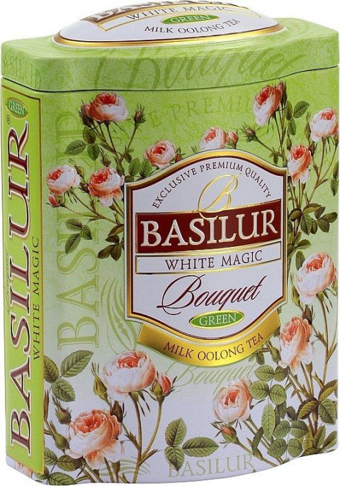 neuveden: BASILUR Bouquet White Magic plech 100g