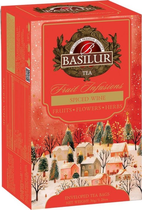neuveden: BASILUR Christmas Fruit Spiced Wine přebal 20x1,8g