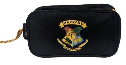 neuveden: Harry Potter Kosmetická taštička - Bradavice černá