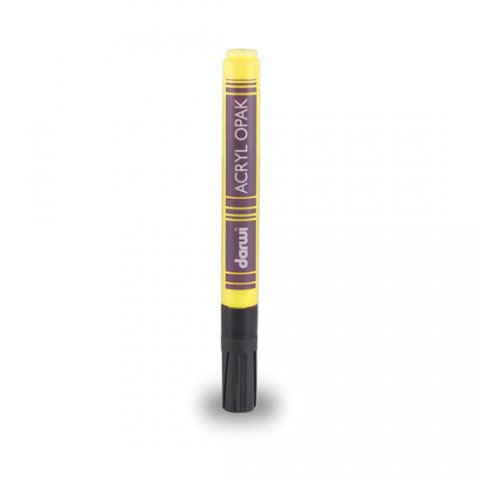 neuveden: DARWI ACRYL fixa hrubá - Tmavě žlutá 6 ml