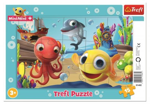 neuveden: Puzzle Rybka MiniMini 15 dílků