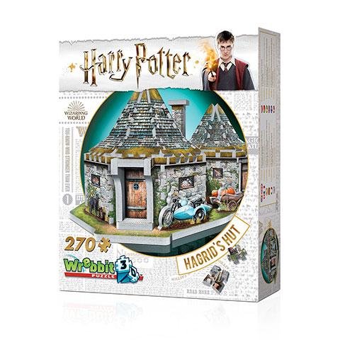 neuveden: Puzzle 3D Harry Potter: Hagridův domek 270 dílků