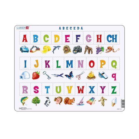 neuveden: Puzzle Abeceda 27 dílků
