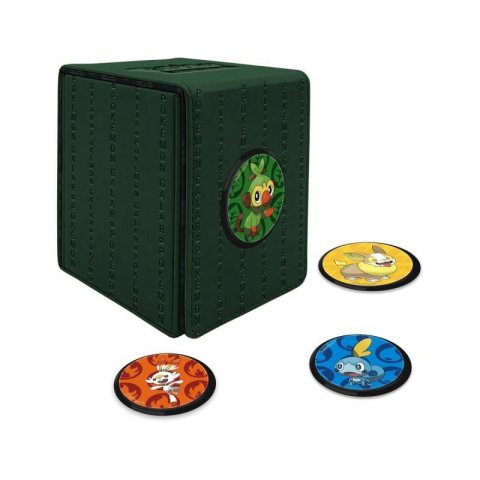 neuveden: Pokémon UltraPRO: Galar Alcove Click Deck Box - koženková krabička na karty neuveden: Pokémon UltraPRO: Galar Alcove Click Deck Box - koženková krabička na karty