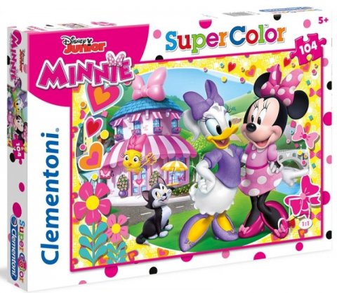 neuveden: Puzzle Supercolor Minnie 104 dílků