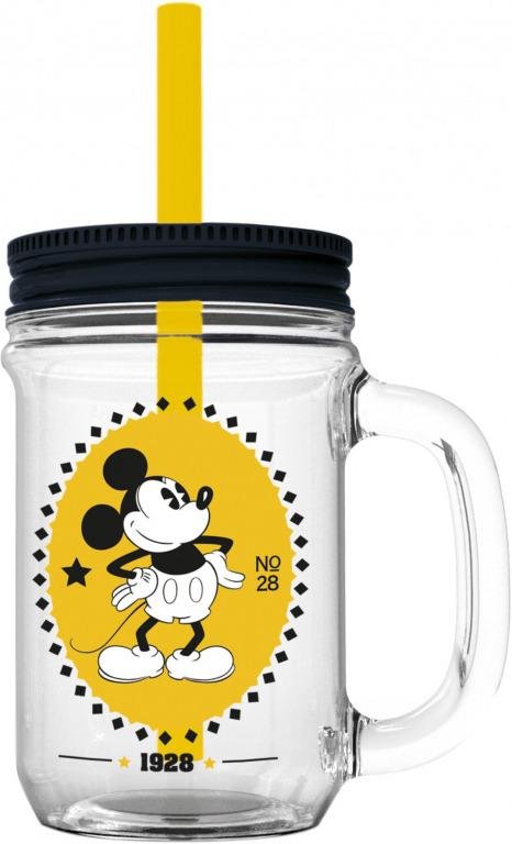 neuveden: Sklenice plastová Mickey, 690 ml