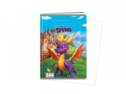 neuveden: Sešit A5, 40 listů, typ 544 Spyro