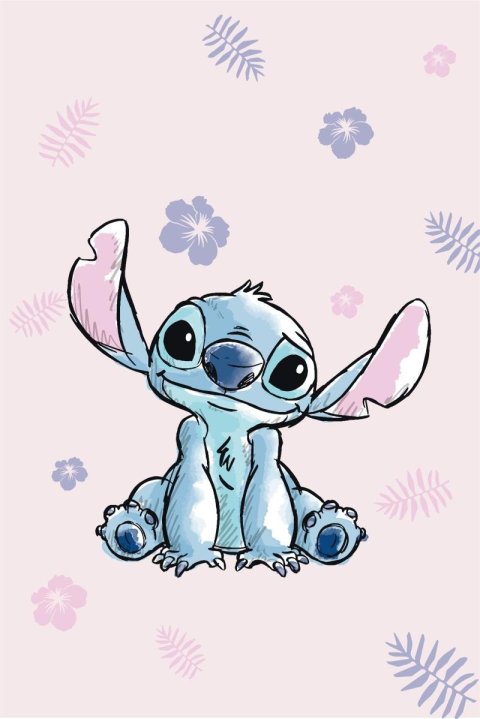 neuveden: Mikroflanelová deka - Lilo and Stitch Pink