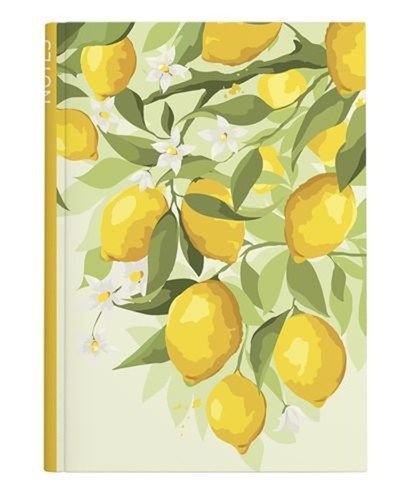 : Notes tečky - A5 - lamino - Citrony