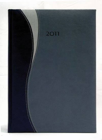 neuveden: Diář 2011 Frisco týdenní B5 - tmavě modrá/modrá/st