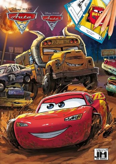 Disney Walt: Auta 3 - Omalovánky A5+ Disney Walt: Auta 3 - Omalovánky A5+